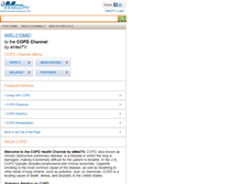Tablet Screenshot of copd.emedtv.com