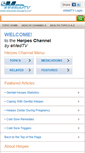 Mobile Screenshot of herpes.emedtv.com