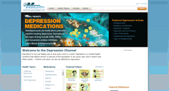 Desktop Screenshot of depression.emedtv.com
