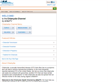Tablet Screenshot of chlamydia.emedtv.com