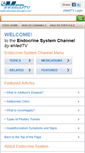 Mobile Screenshot of endocrine-system.emedtv.com