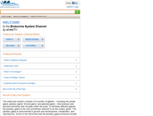 Tablet Screenshot of endocrine-system.emedtv.com
