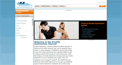 Desktop Screenshot of erectile-dysfunction.emedtv.com
