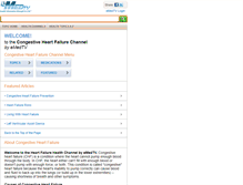 Tablet Screenshot of congestive-heart-failure.emedtv.com