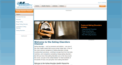 Desktop Screenshot of eating-disorders.emedtv.com