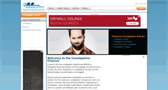 Desktop Screenshot of constipation.emedtv.com