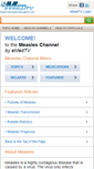 Mobile Screenshot of measles.emedtv.com
