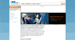 Desktop Screenshot of meningitis.emedtv.com