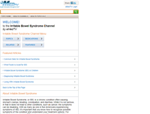 Tablet Screenshot of irritable-bowel-syndrome.emedtv.com