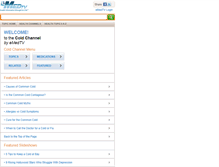 Tablet Screenshot of cold.emedtv.com