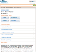 Tablet Screenshot of blood.emedtv.com