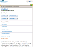 Tablet Screenshot of diarrhea.emedtv.com
