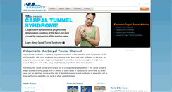 Desktop Screenshot of carpal-tunnel.emedtv.com