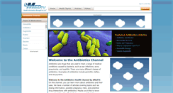 Desktop Screenshot of antibiotics.emedtv.com
