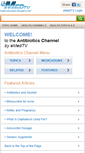 Mobile Screenshot of antibiotics.emedtv.com
