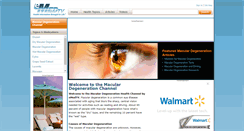 Desktop Screenshot of macular-degeneration.emedtv.com