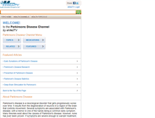 Tablet Screenshot of parkinsons-disease.emedtv.com