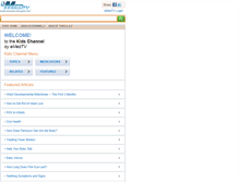 Tablet Screenshot of kids.emedtv.com