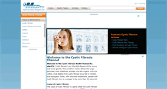 Desktop Screenshot of cystic-fibrosis.emedtv.com