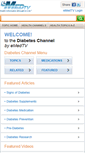 Mobile Screenshot of diabetes.emedtv.com