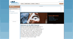 Desktop Screenshot of bmi.emedtv.com