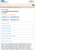 Tablet Screenshot of ovarian-cancer.emedtv.com
