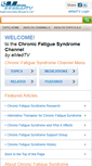 Mobile Screenshot of chronic-fatigue-syndrome.emedtv.com