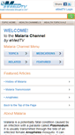 Mobile Screenshot of malaria.emedtv.com