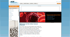 Desktop Screenshot of colon-cancer.emedtv.com