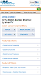 Mobile Screenshot of colon-cancer.emedtv.com