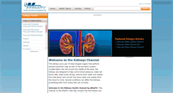 Desktop Screenshot of kidneys.emedtv.com