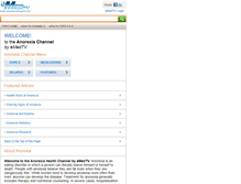 Tablet Screenshot of anorexia.emedtv.com