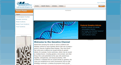 Desktop Screenshot of genetics.emedtv.com