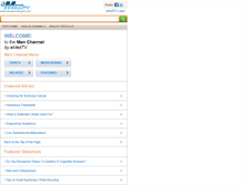 Tablet Screenshot of men.emedtv.com