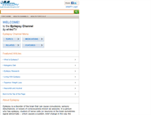 Tablet Screenshot of epilepsy.emedtv.com