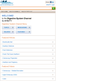 Tablet Screenshot of digestive-system.emedtv.com