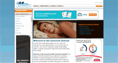 Desktop Screenshot of insomnia.emedtv.com