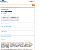 Tablet Screenshot of hpv.emedtv.com