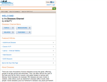 Tablet Screenshot of diseases.emedtv.com