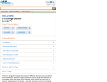 Tablet Screenshot of drugs.emedtv.com